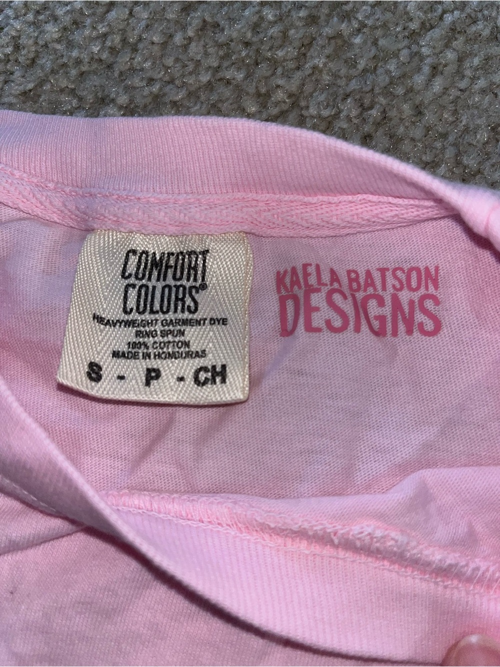 Princess Aurora Pink Cropped Long Sleeve Tee Size Small - Picture 4 of 5